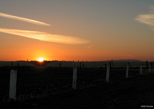 Arapiles sunset